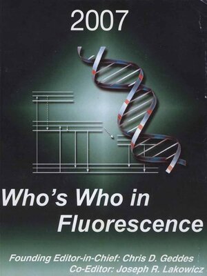 cover image of Who's Who in Fluorescence 2007